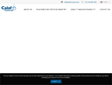 Tablet Screenshot of calafnuances.com